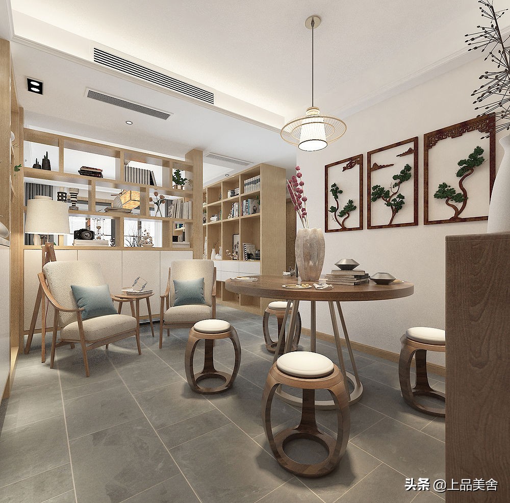 老公坚持把我们88平米新房，客厅改成书房，完工效果全家人都喜欢