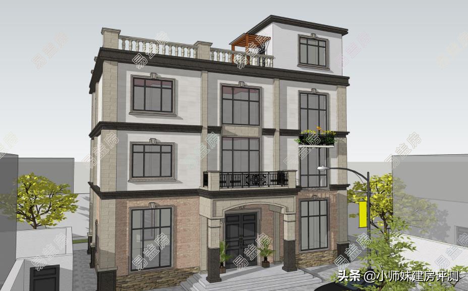 坐南朝北的自建房一样好坐南朝北的自建房最好的格局