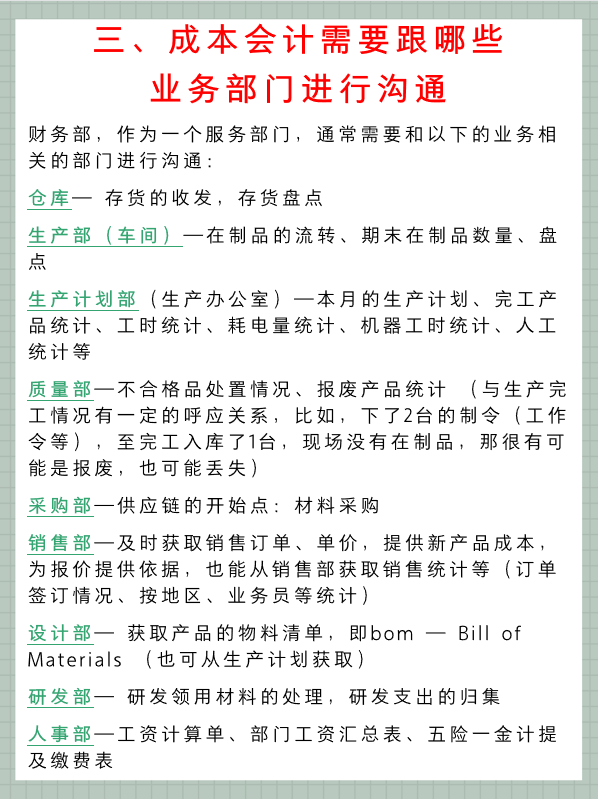 做了13年的成本会计，从月薪4K到2W！特地整理出了成本核算流程