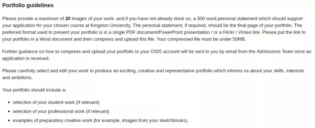 全球顶级服装院校Deadline&作品集格式一览