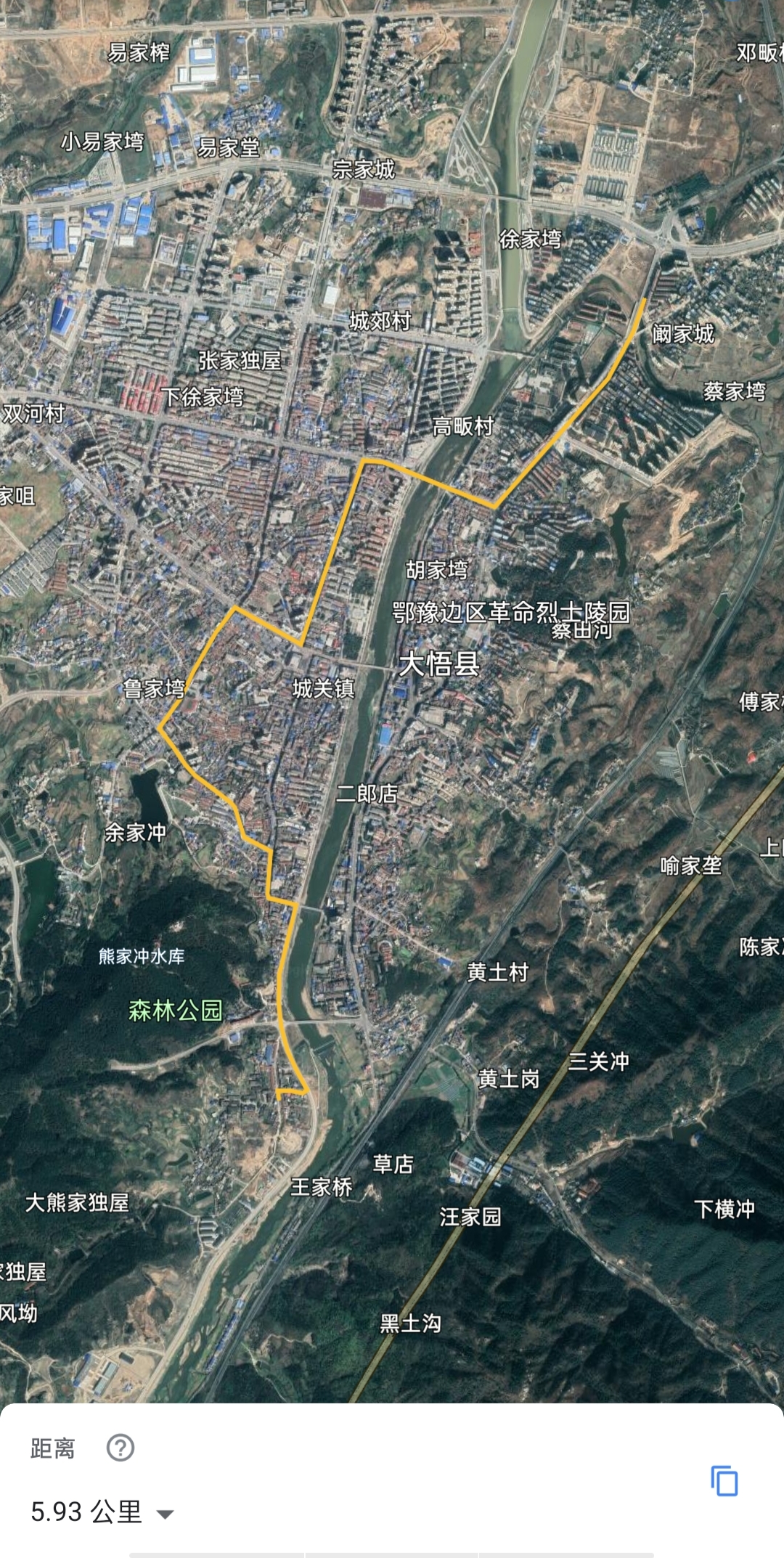 大悟县公交车路线图大全，快来收藏吧