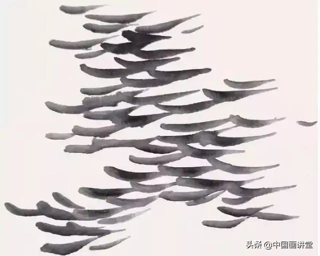 国画教程：12种点叶画法