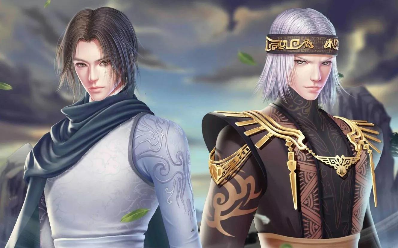 同为3d国漫《天行九歌》里的男神,他同样师出鬼谷一门,长相俊朗,风度