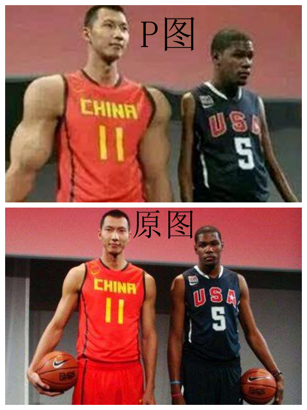 nba有哪些照片是被ps过的(不要再被骗了！像电脑病毒一样在NBA疯传的照片，其实是PS)