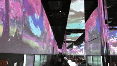 海底捞画风突变：满场撩妹机器人，配人造星空堪称年度最佳打卡地