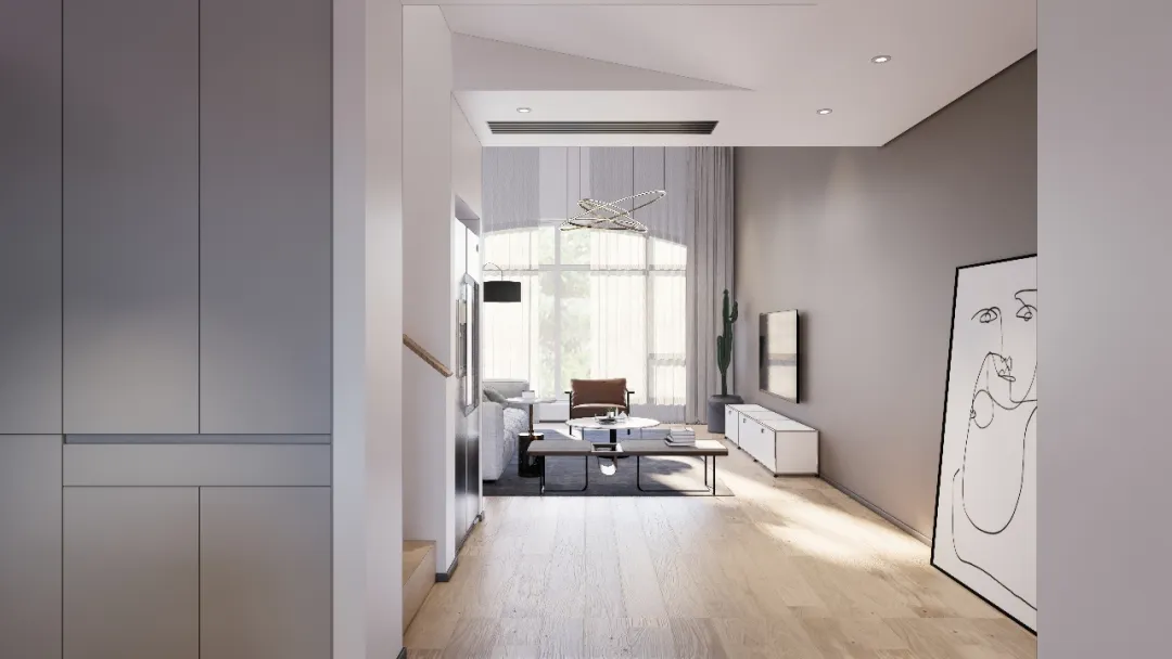 「谛然设计」120㎡ 跃层这样设计，效果堪比别墅，你一定会爱上！