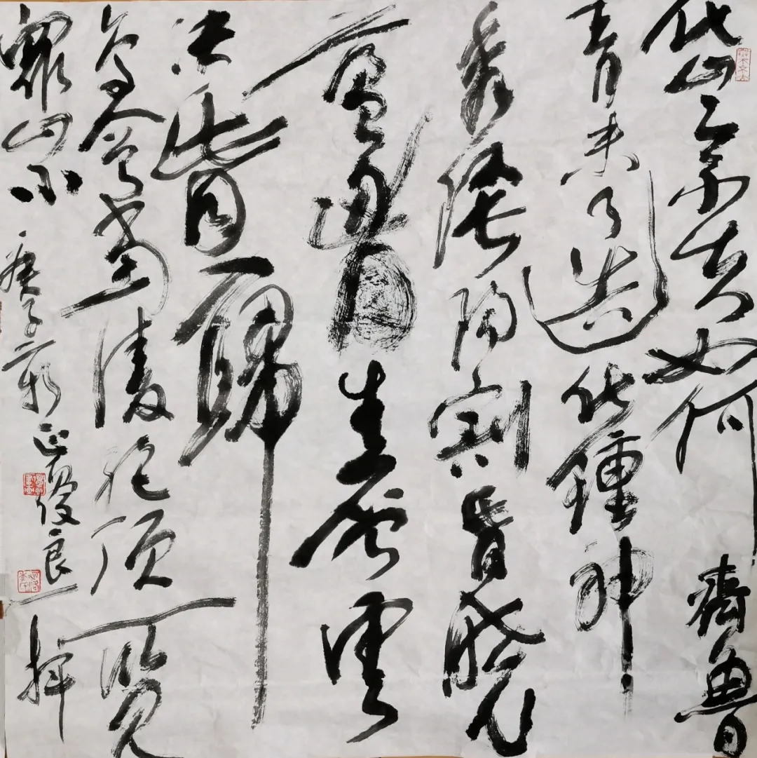 君于此艺亦云至 堆墙败笔如山丘——李优良的书法情怀 君于此艺亦云至 堆墙败笔如山丘——李优良的书法情怀