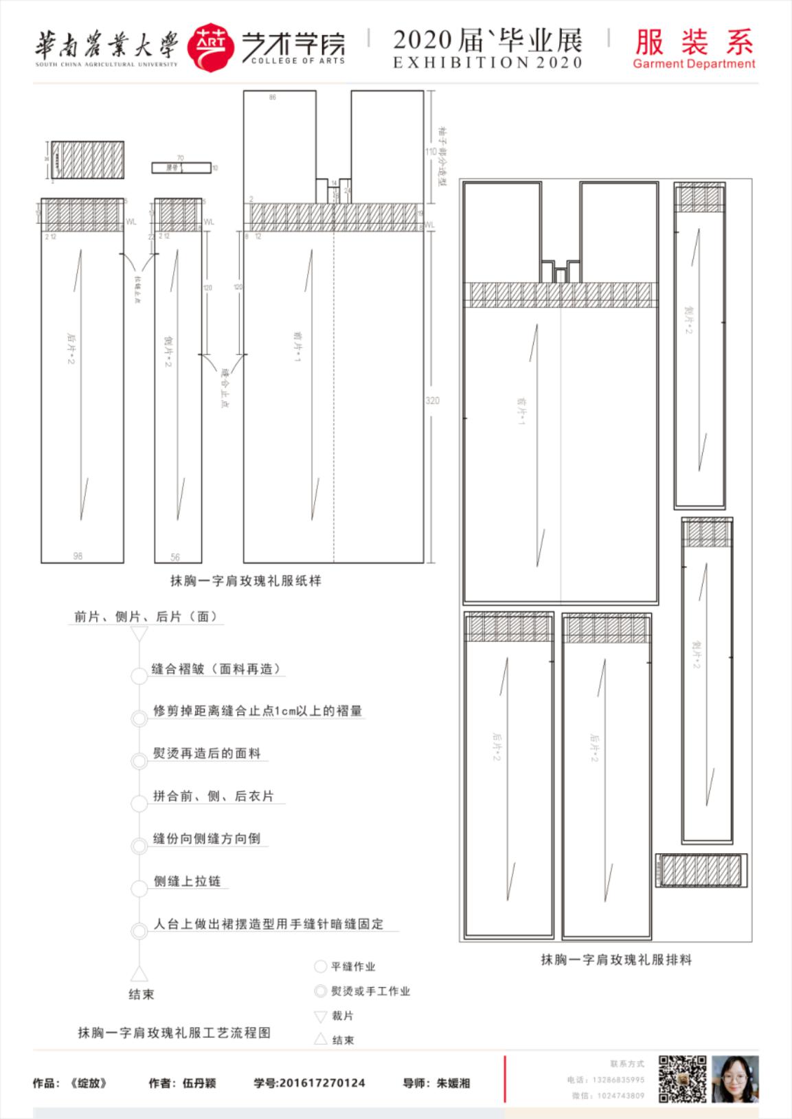 华南农业大学艺术学院服装设计与工程专业毕业展示（一）