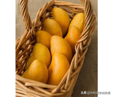 切、吃芒果的亲子英文：切花刀、横切竖切、啃核怎么说？