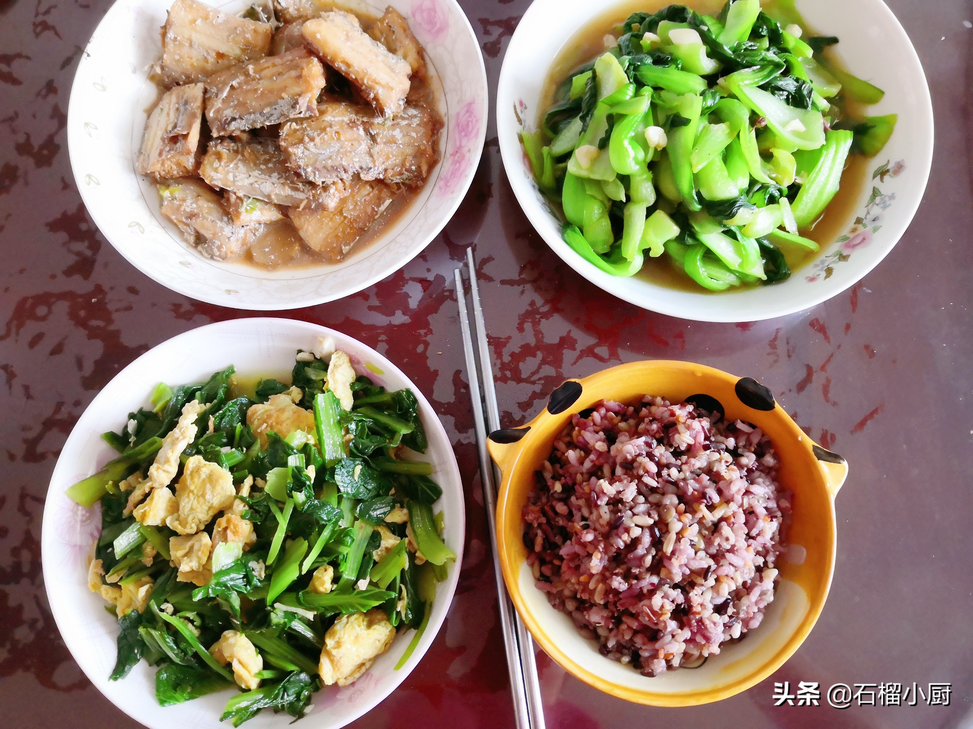 晒晒我家的晚餐三菜一饭(晒晒我家的晚餐三菜一饭图片)