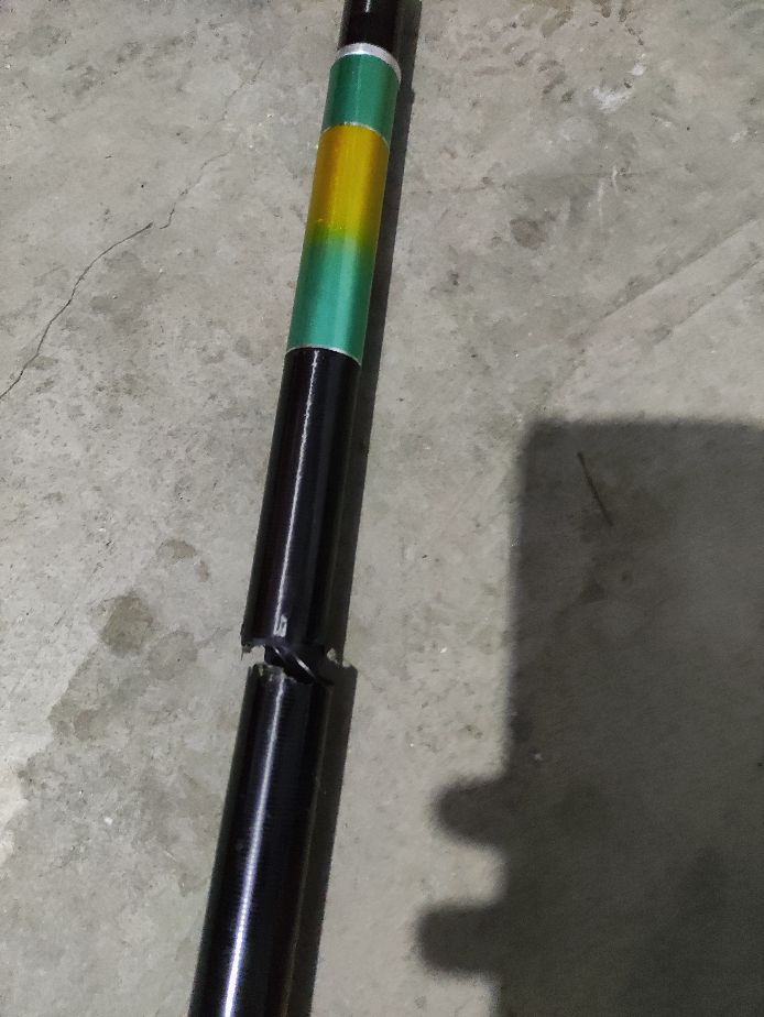 今年的第一次爆竿