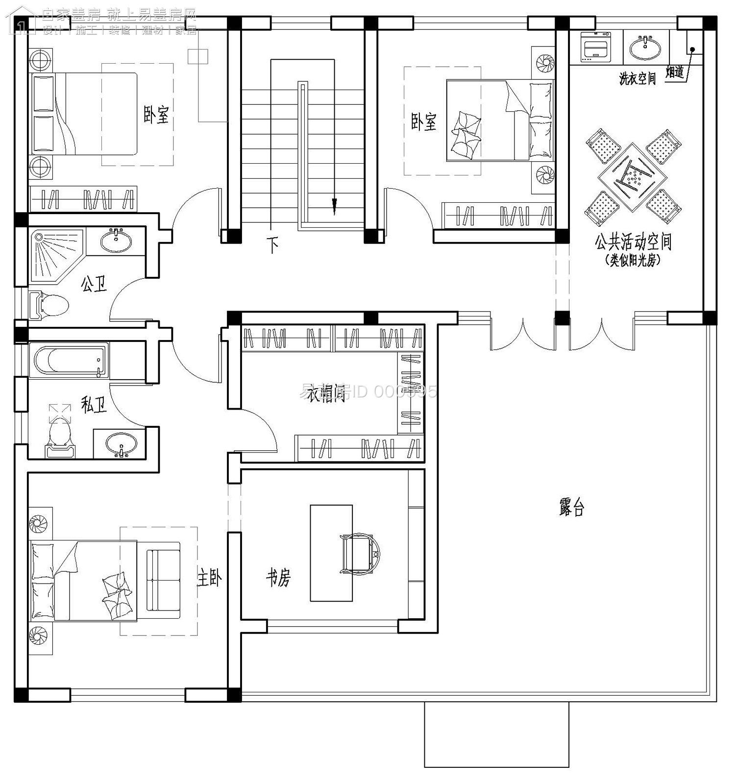 新中式风格的农村自建房，爸妈看了一定非常喜欢（带室内效果）
