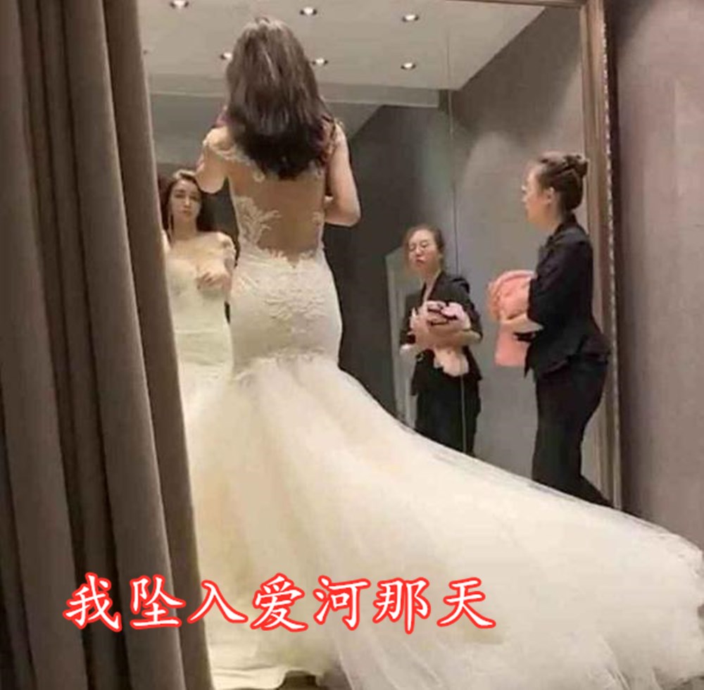 “高个”新娘穿婚纱像小仙女，谁说个高就不美？别再对身高有偏见