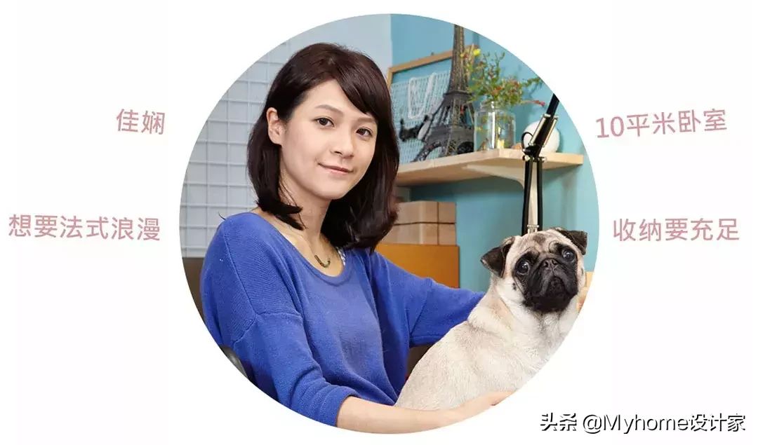 小姐姐只花7000元,用宜家让10平米旧卧室,变身法式小公寓