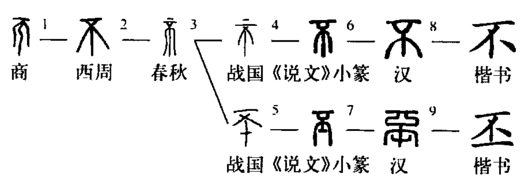 《说文》从一部,假借字.今仍为一部.汉语通用规范二级字.译文:丕,大.