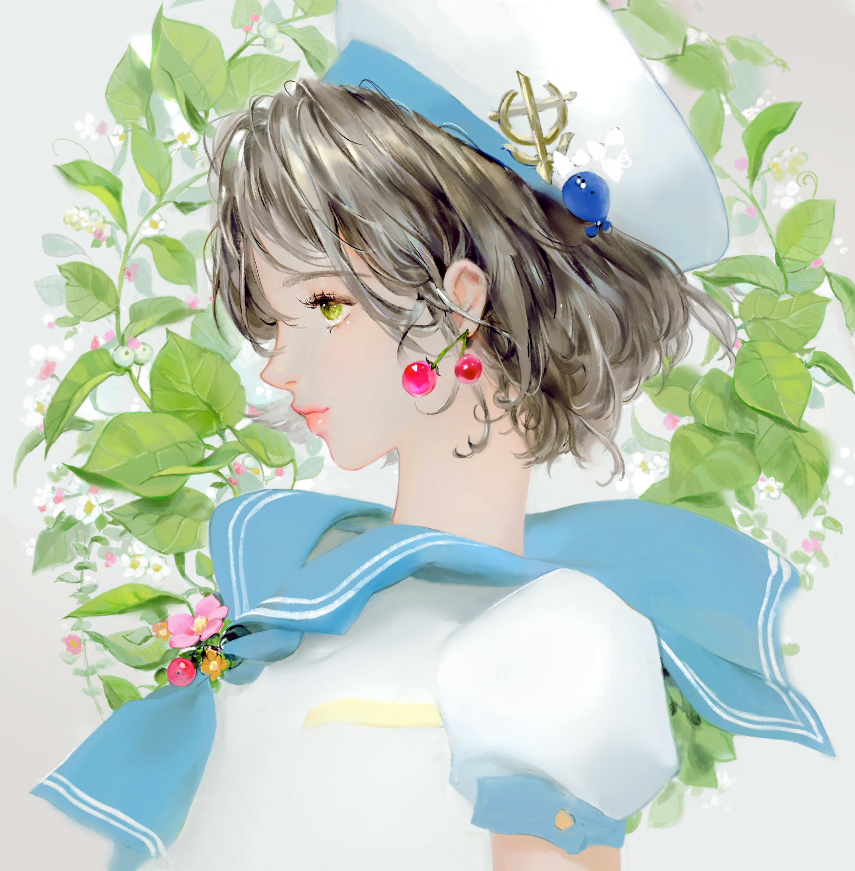 通透唯美的二次元美女，仙气扑面而来，充满梦幻华丽的马卡龙色彩