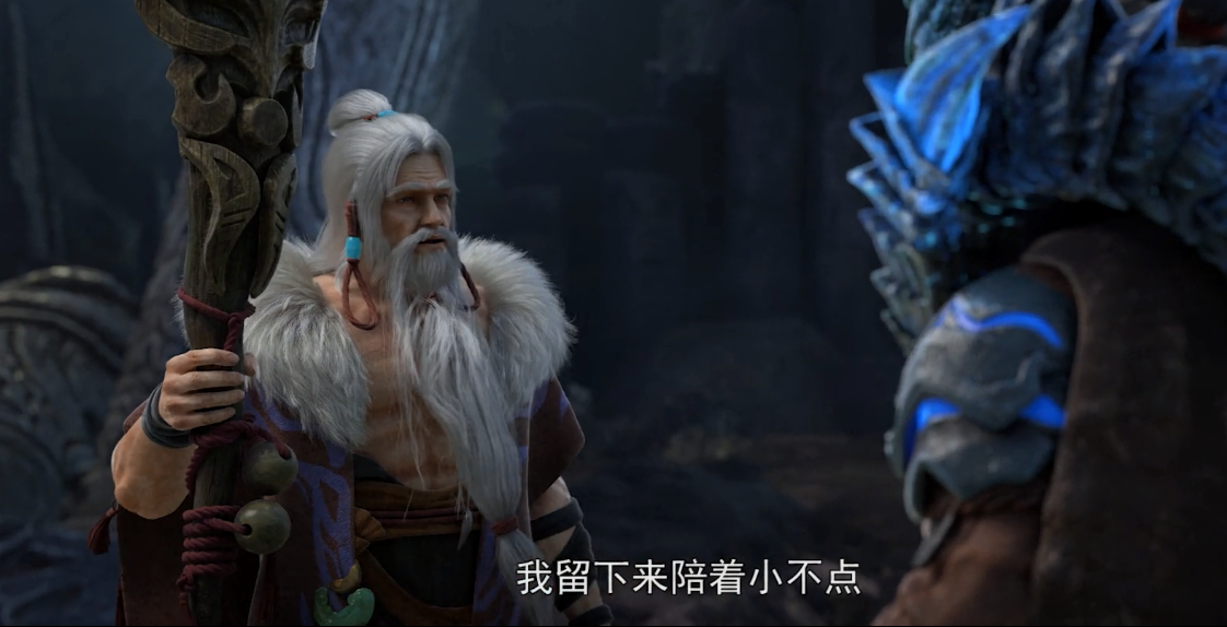 四大凶兽摧毁大荒，柳神出手庇护石族，村长才是石昊真正的家人