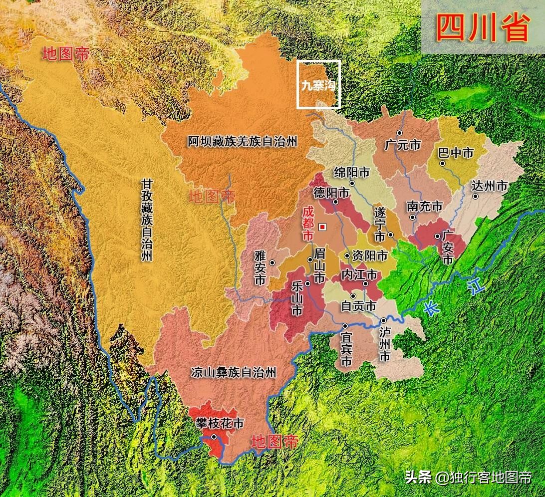 九寨沟县是个典型的因旅游而建的县,面积5200多平方公里,人口只有8万