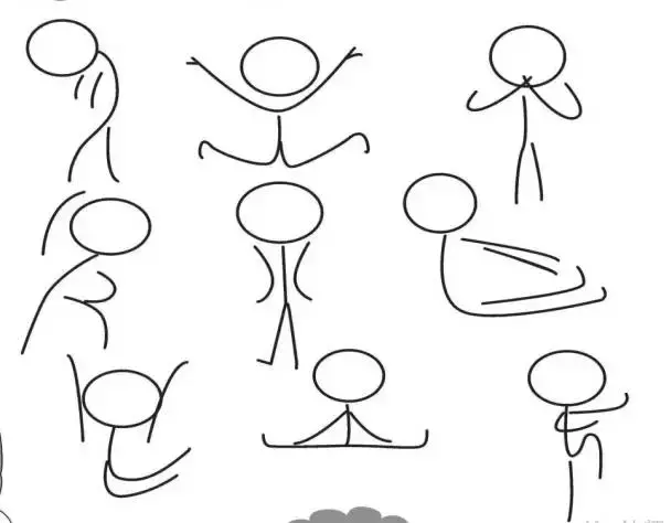 简笔画|人物简笔画大全,简单好画,一学就会,快为宝宝收藏!