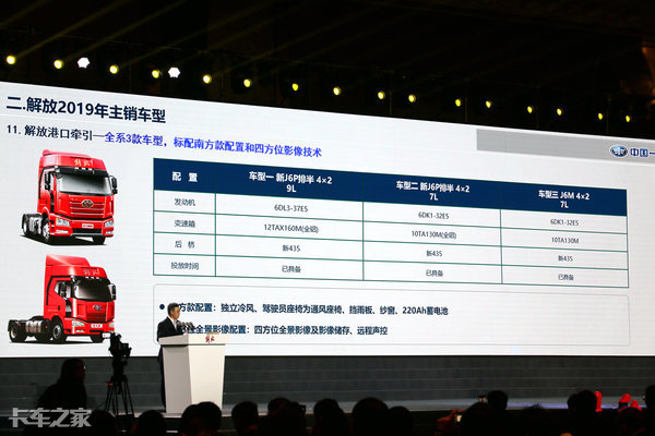 2019解放主推车型与新技术剧透：J7、国六、纯电动……