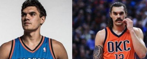 为什么nba球员喜欢留络腮胡(NBA球员留胡子前后对比：乐福变模特男神，东契奇成40岁大叔)