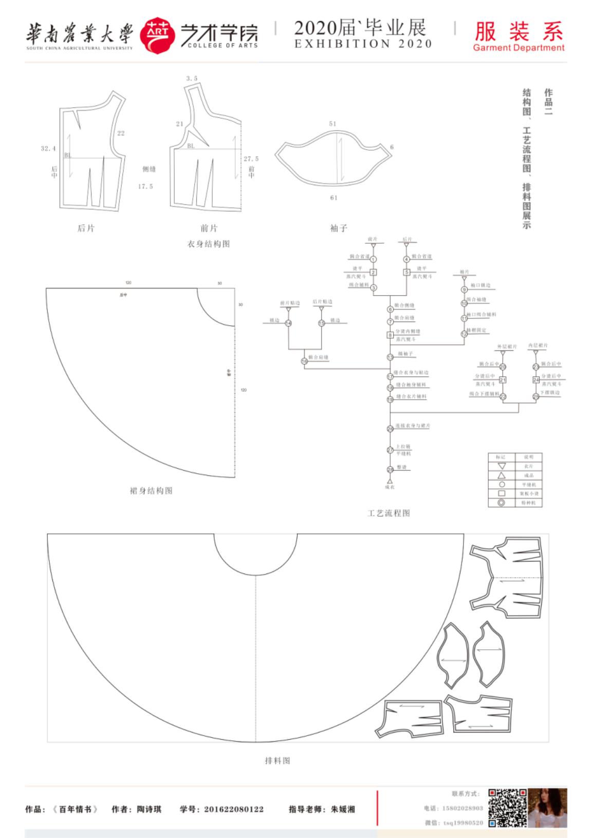 华南农业大学艺术学院服装设计与工程专业毕业展示（一）