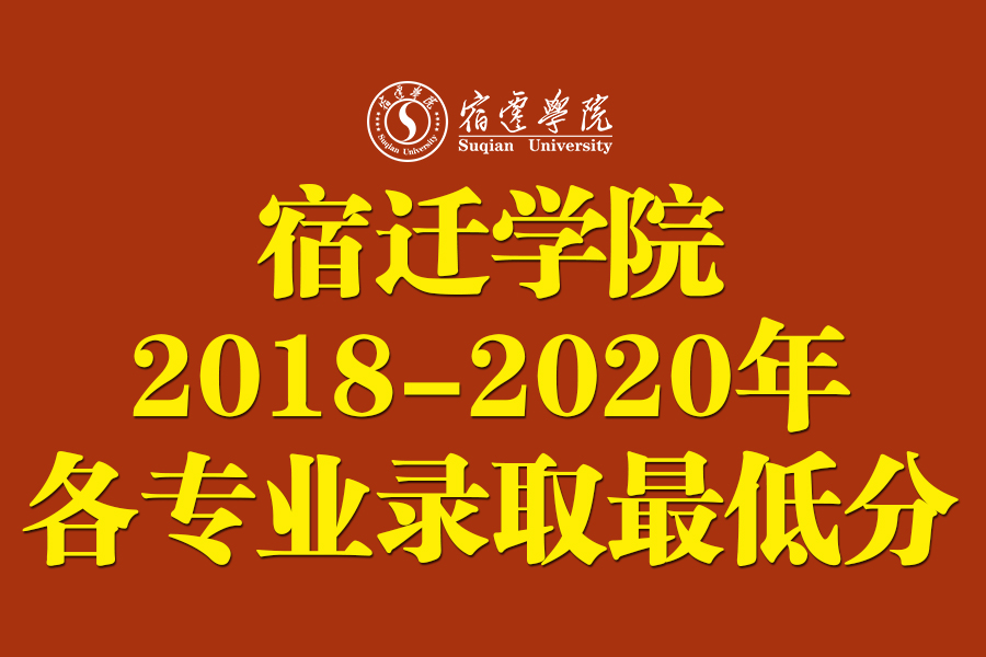 2017宿迁学院录取分数线（宿迁学院2018）
