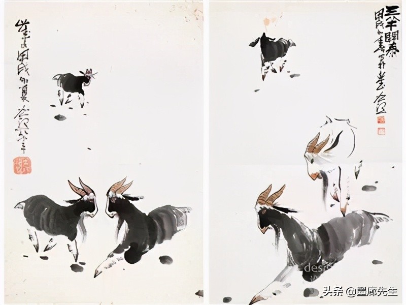 精选100幅画羊美图供大家学习收藏