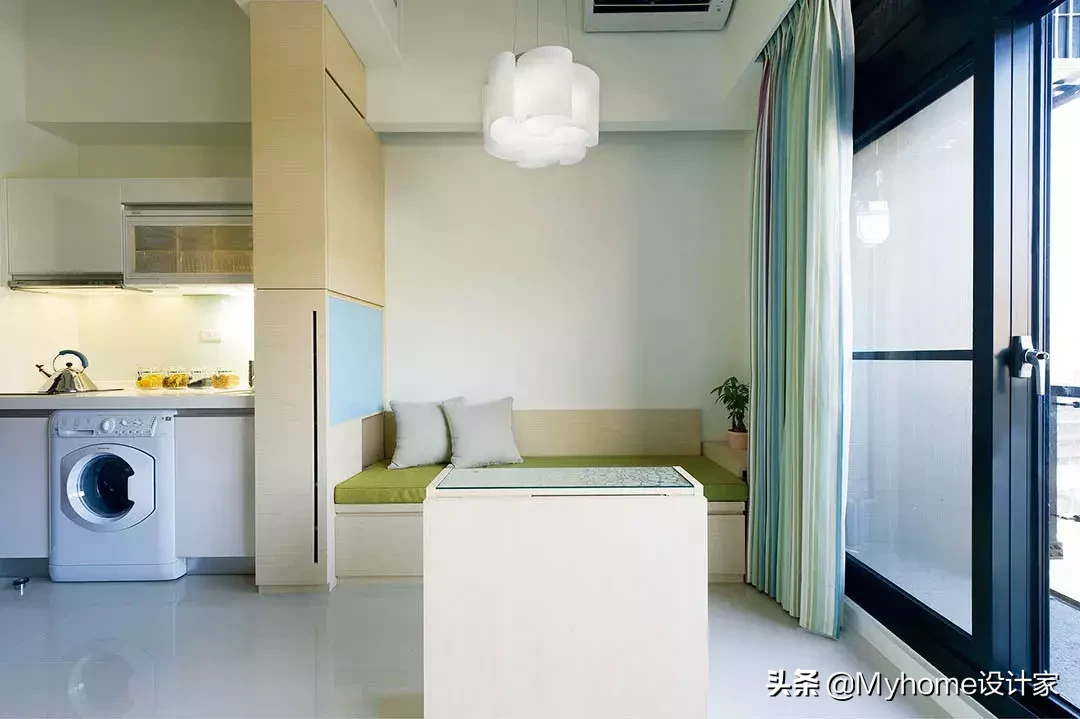10㎡客厅的10种布局方案，客餐厅一体，小户型还大两倍