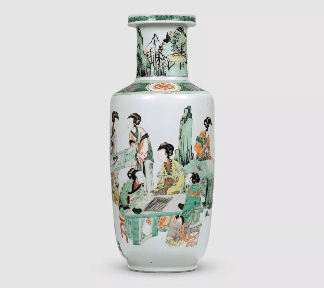 如花美眷 似水流年---康熙瓷器上的仕女图赏析