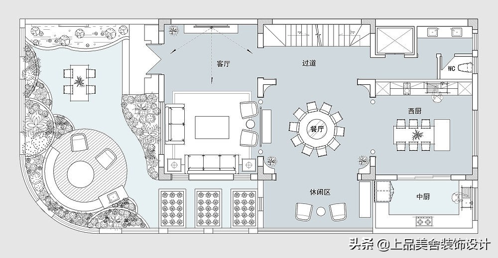 济南夫妇晒540㎡豪宅，将流行新中式融入轻奢调，进门就被惊艳到