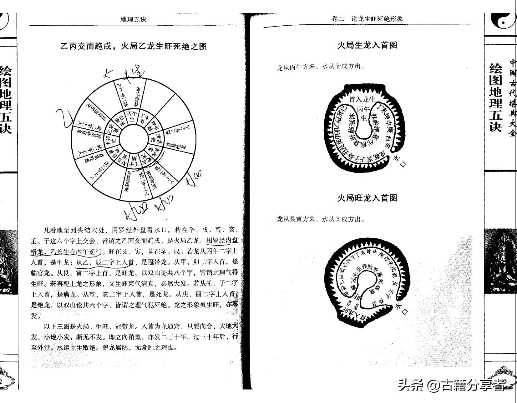 風水地理陰宅圖解地理五訣43圖