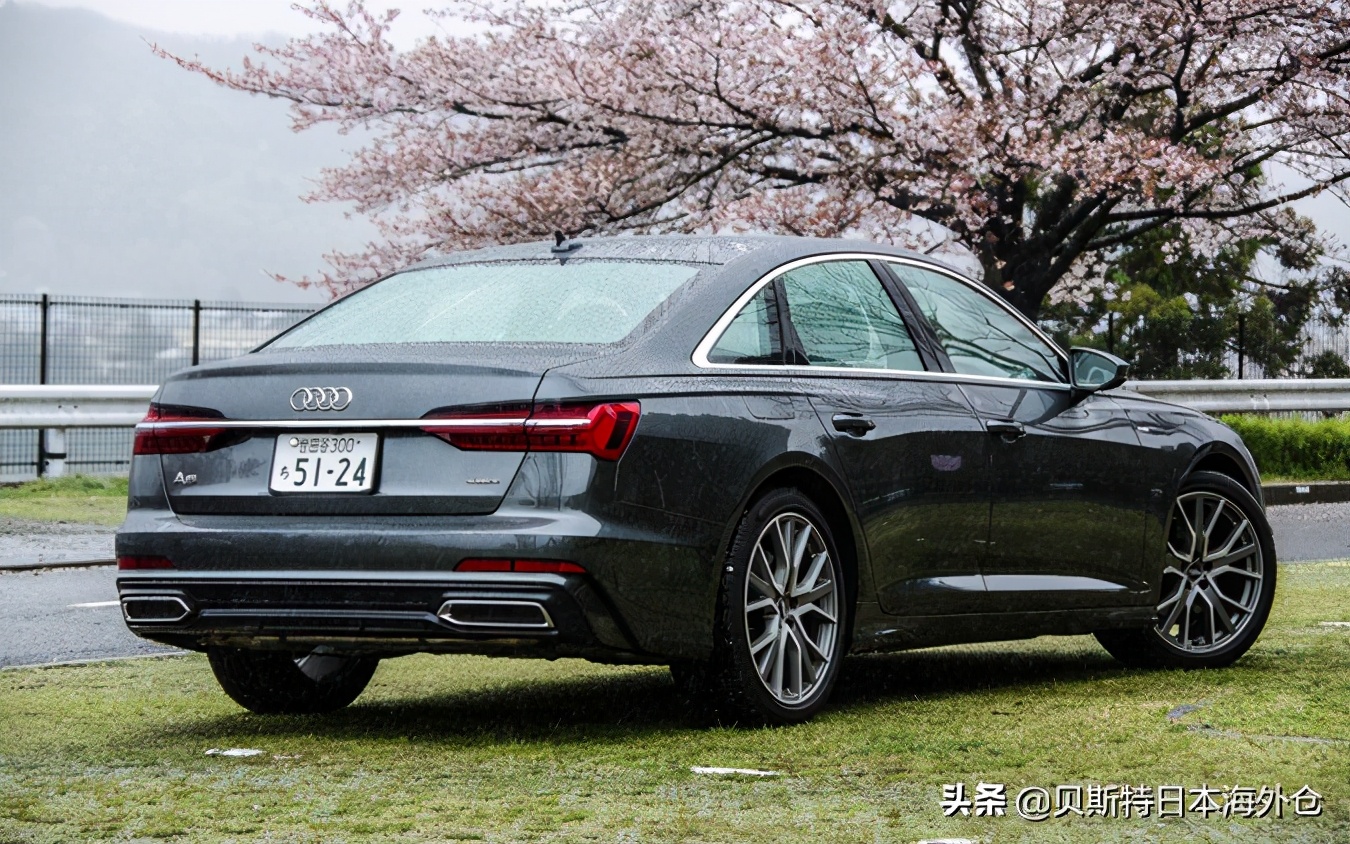奥迪a6!2l涡轮4气筒20英寸轮毂动力感十足五星评分