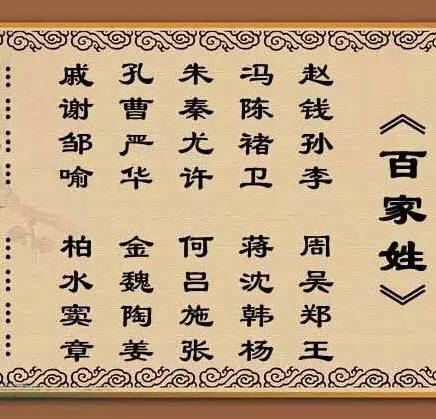 中国人最早的姓氏是什么,脑筋急转弯