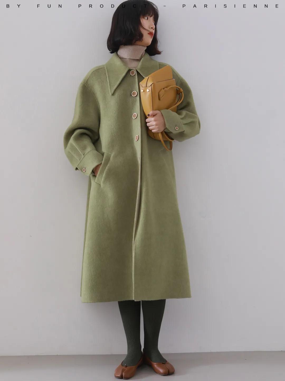 怕冷又不想穿羽绒服，这10件羊毛大衣可以救命