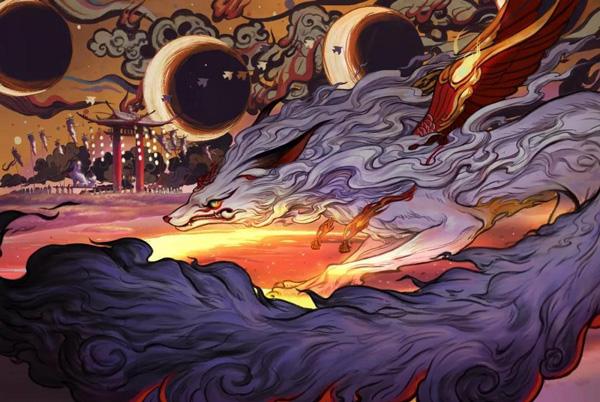 「民间杂谈」食日的天狗竟是女的?地藏菩萨入地狱就是为了救她