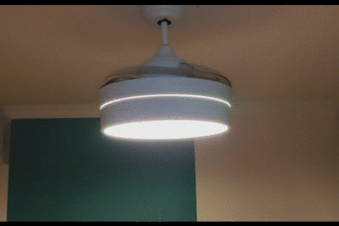 家里的“清风明月”：Yeelight逸扬风扇吊灯使用记