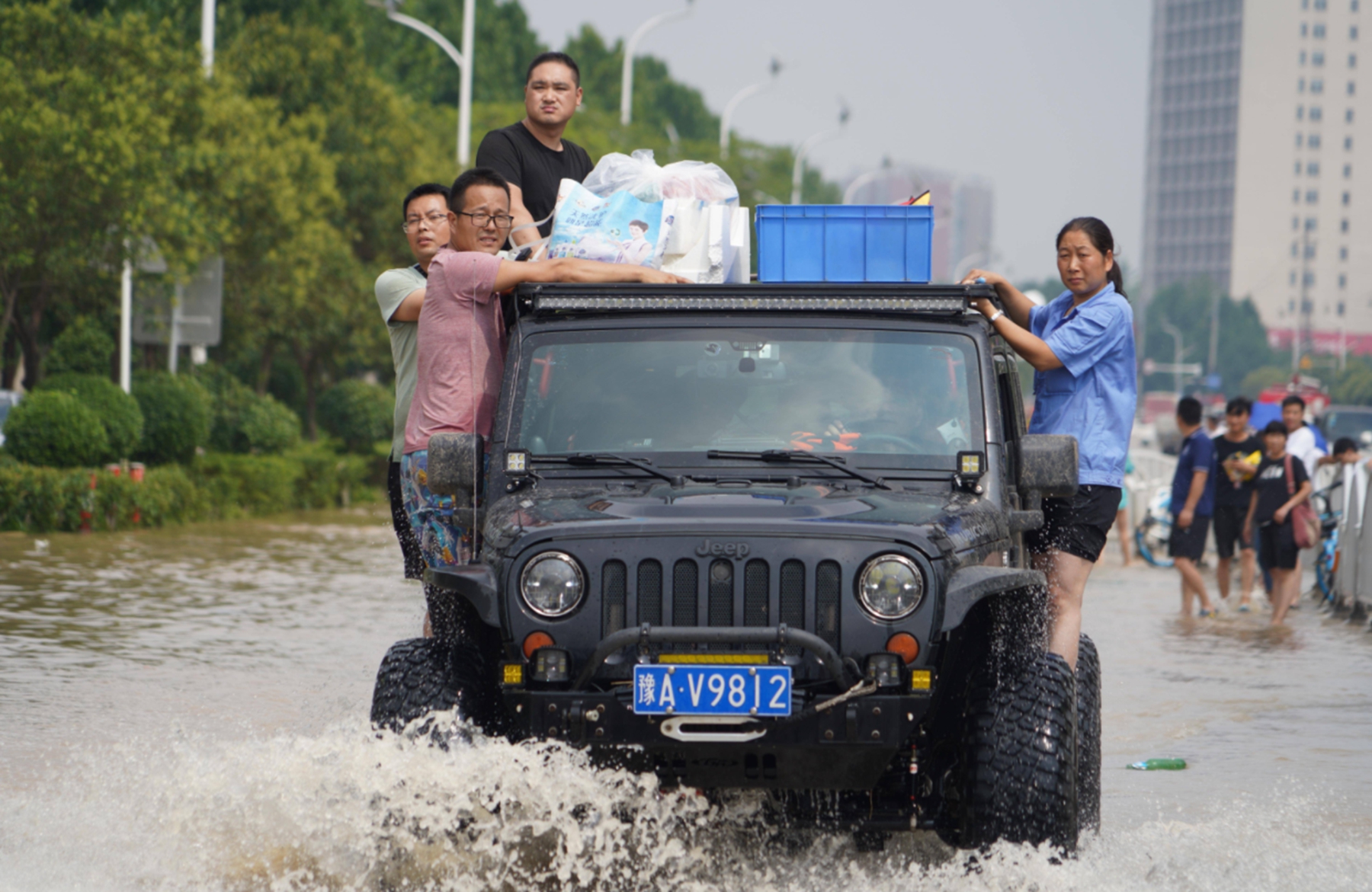 ​河南洪水过后100天，大批二手车贩子涌入，5万一辆的奥迪能买吗？