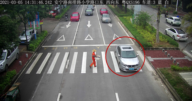 交通违法曝光！