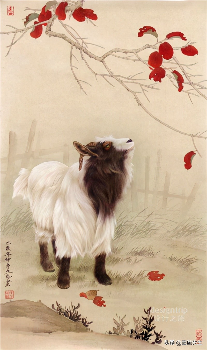 精选100幅画羊美图供大家学习收藏
