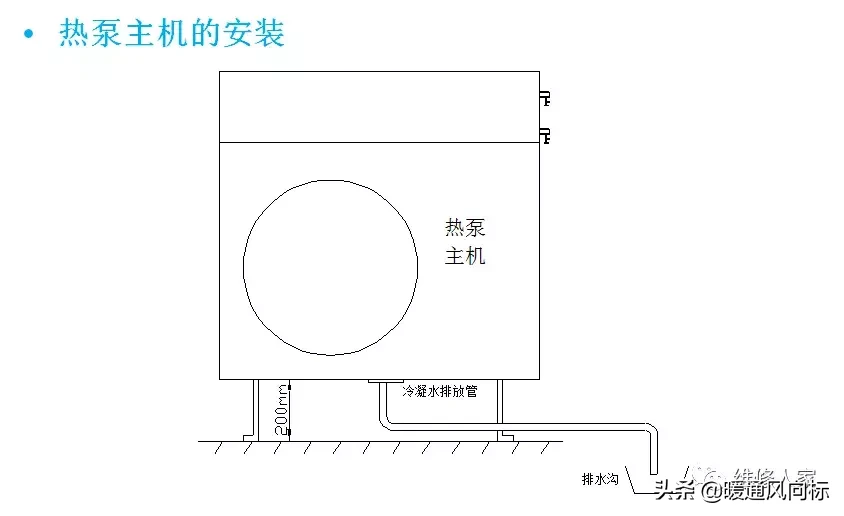 空气能这么安装才合适，看看你安装对了没？