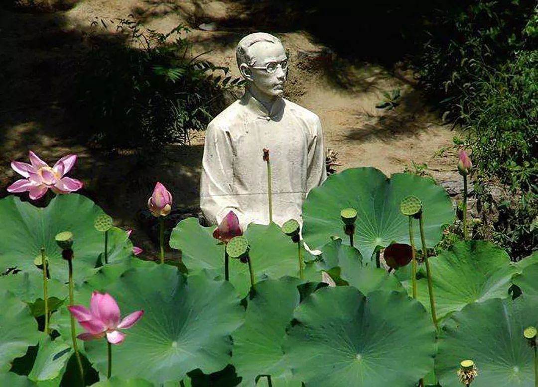 扬州有一处名人故居，那就是朱自清故居。故居门口有怒放的凌霄花