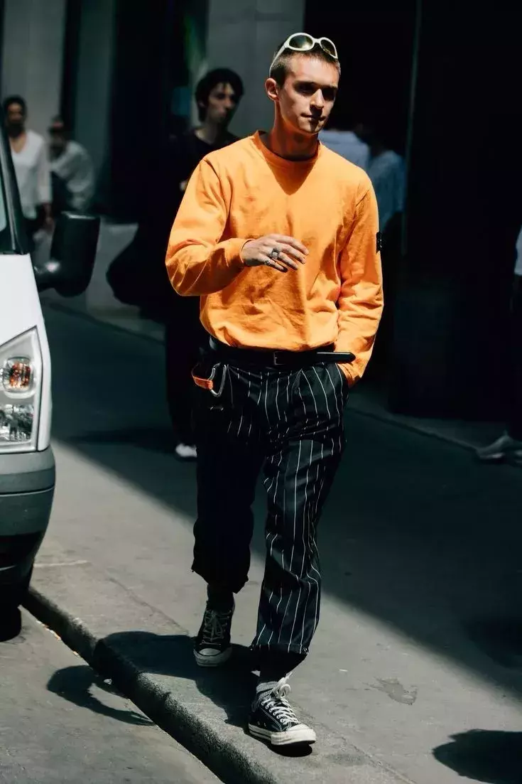 Compelling have to rely on bright orange