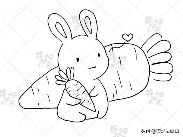步骤讲解中秋节月饼、嫦娥和玉兔简笔画元素，画到手抄报上吧
