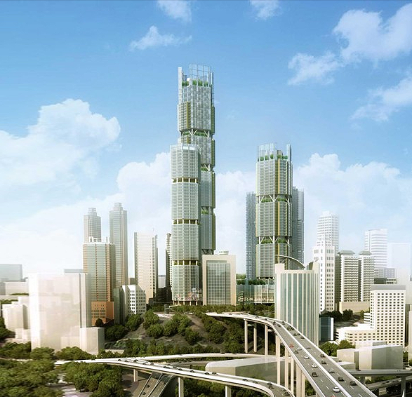 摩天城市——重庆，未来城市天际线将由十二座摩天楼引领