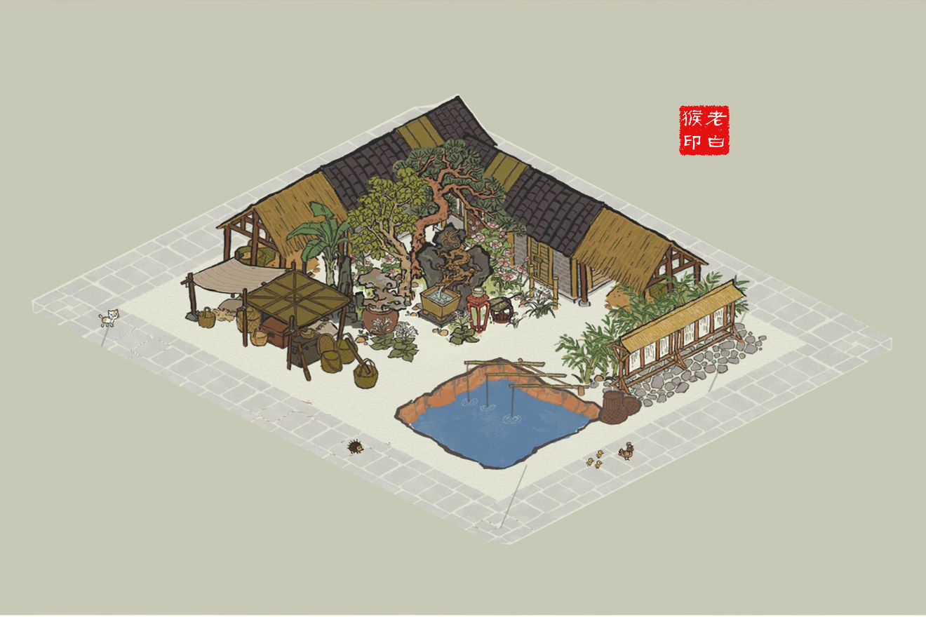 「江南百景图」#布局攻略#杭州小布局合集，总有一款是你喜欢的