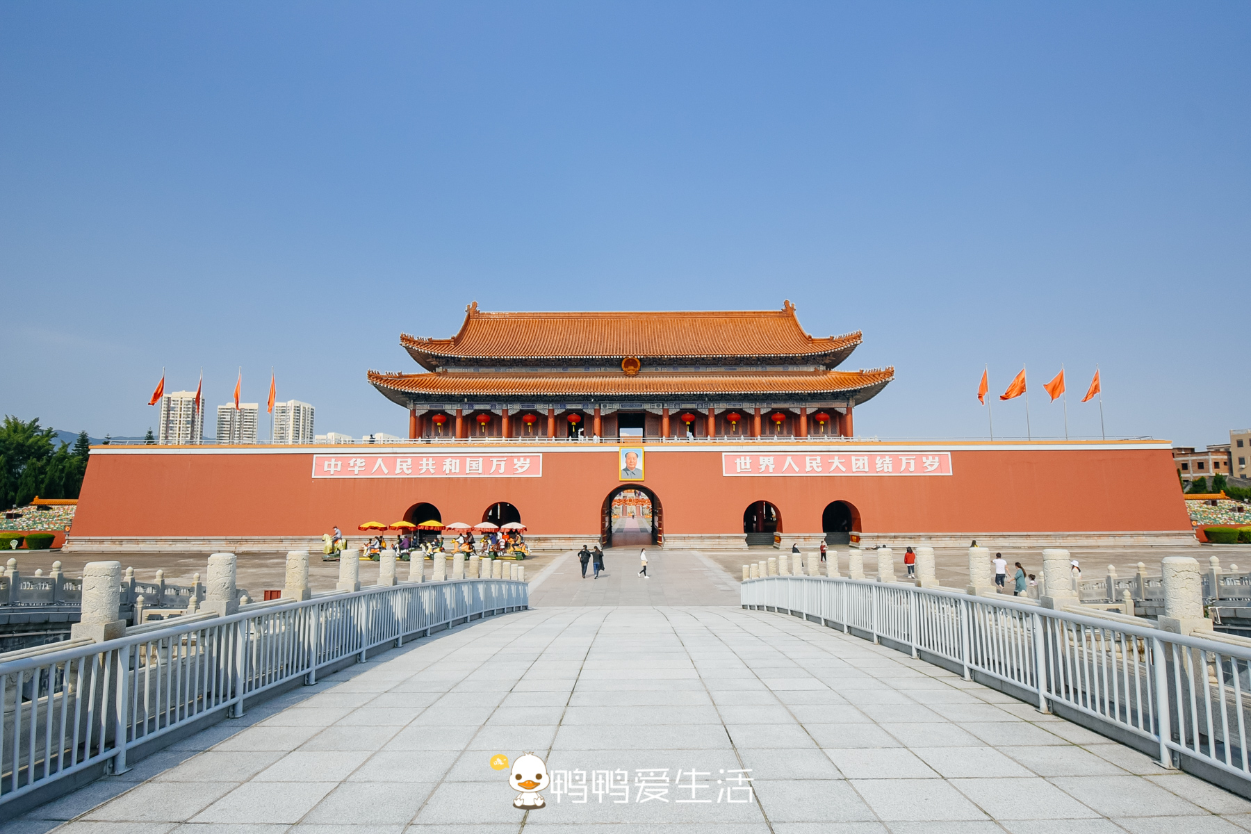 免票第一天，坐车近40站来厦门这个影视城，人少仿佛穿越到北京