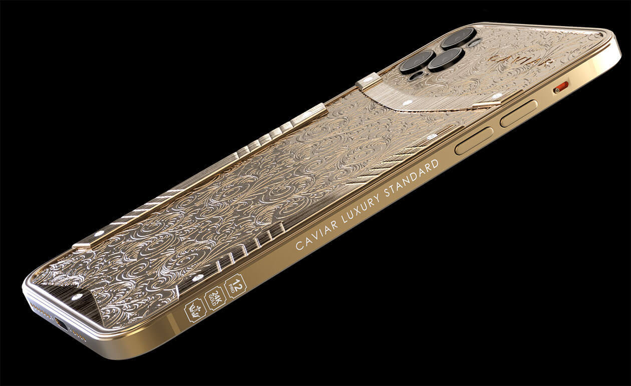 最贵的苹果手机多少钱(Caviar 推出 iPhone 13 限量版：最高售 38 万，镶 8000 万年前霸王龙牙齿)