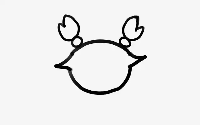 简笔画之大螃蟹——N种画法,一起来画画吧!