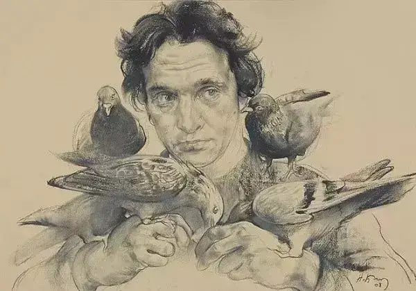 列宾美术学院素描作品，带你走进那个世界，对美另类的诠释